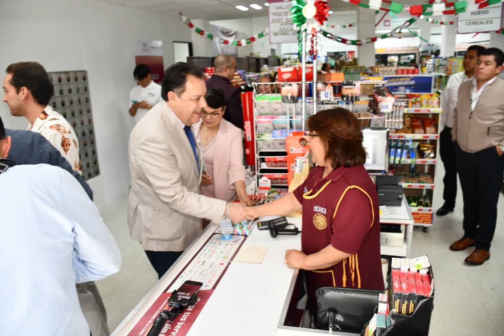  Inaguración de la nueva oficina de Correos de México en la Tienda SUPERISSSTE, Colonia Doctores